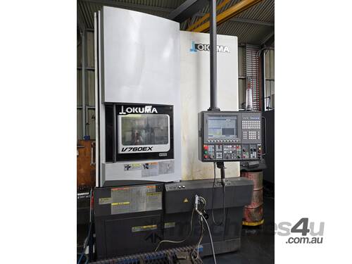 OKUMA V760 EX VERTICAL LATHE