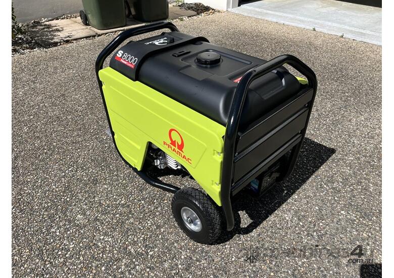 NEW PRAMAC S8000 7.2KVA PETROL GENERATOR