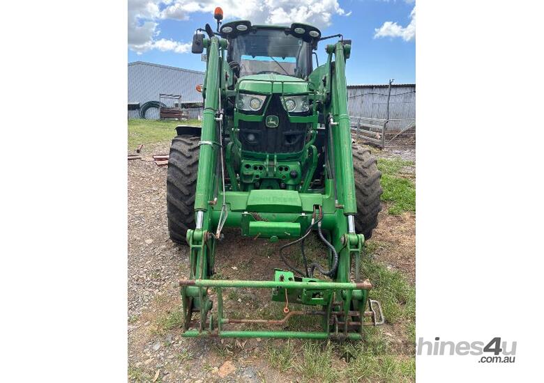John Deere 6140M Tractor and 643R Front End loader + equipment