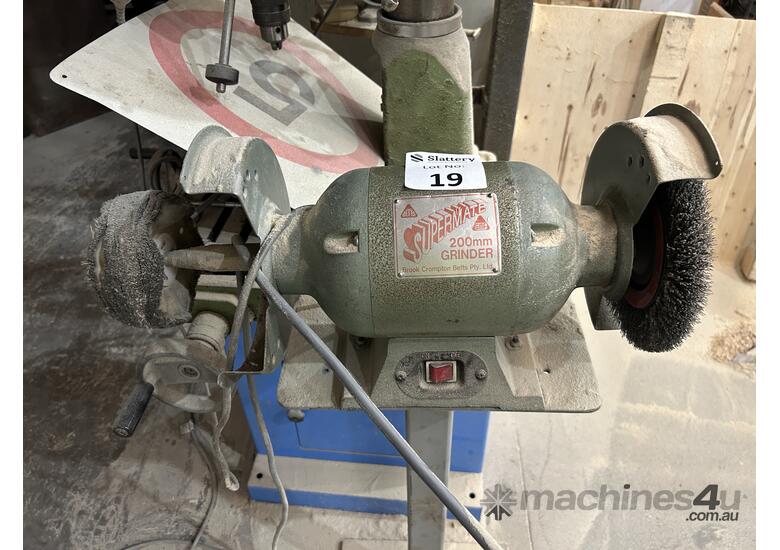 Supermate 200mm Pedestal Grinder
