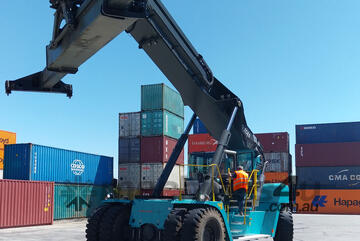   Konecranes Liftace 4532 TCE5 Reach Stacker