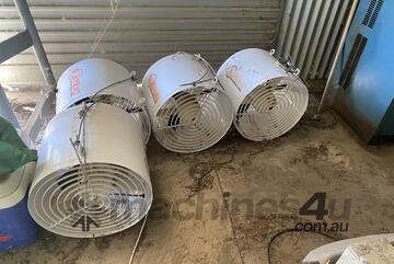 Quantity of Vortex Horizontal Airflow Turbo Fans