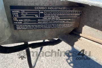 2010 Combo Industries T26 Single Axle Cable Trailer