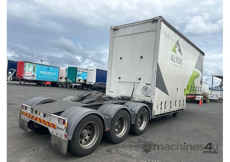 2022 Vawdrey VB S3 Tri Axle Drop Deck Curtainsider A Trailer