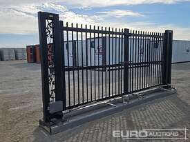 Unused 20FT DG17CAO Driveway Electrical Double Swing Gate c/w Remote Control  - picture0' - Click to enlarge