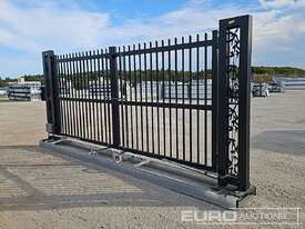 Unused 20FT DG17CAO Driveway Electrical Double Swing Gate c/w Remote Control  - picture1' - Click to enlarge