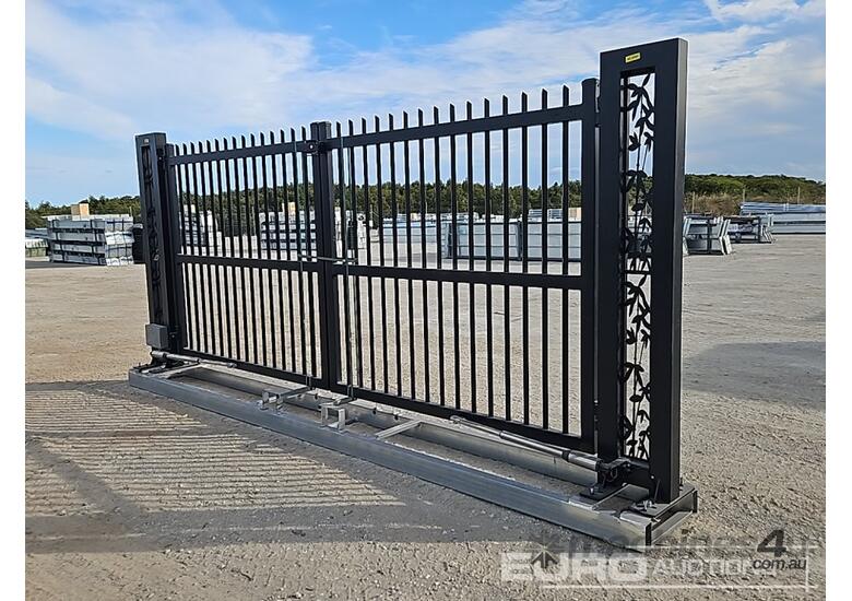 Unused 20FT DG17CAO Driveway Electrical Double Swing Gate c/w Remote Control 