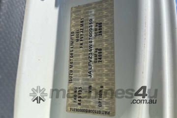 2008 Isuzu FVZ 1400 Tar Patching Unit