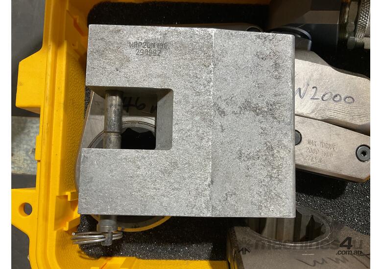 *UNRESERVED* Enerpac W-Series Low-Profile Hydraulic Torque Wrench Drive Unit Kit