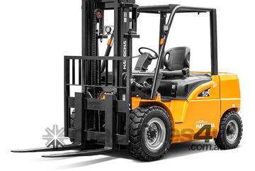 5T Lithium Electric Forklift - Heavy Duty Model