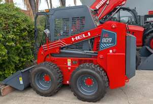 Heli HL809 0.9T Skid Steer | Yanmar 43kW | A/C | ROPS/FOPS | Site Ready