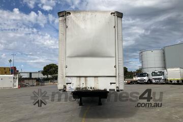 2007 Vawdrey VBS3 Tri Axle Drop Deck Curtainsider B Trailer