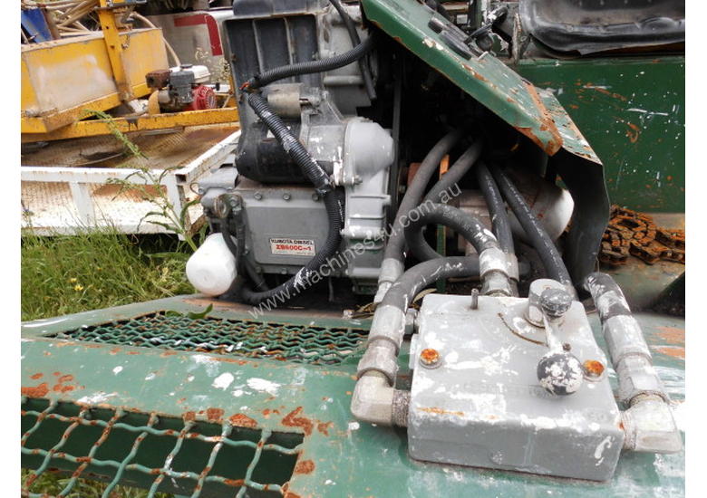 caption cricket pitch roller , 2cyl diesel , all hyd ,