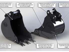 NEW DIG ITS 350MM DIGGING BUCKET SUIT ALL 1-2T MINI EXCAVATORS - picture2' - Click to enlarge