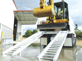 Skid Steer Aluminium Loading Ramps - picture2' - Click to enlarge