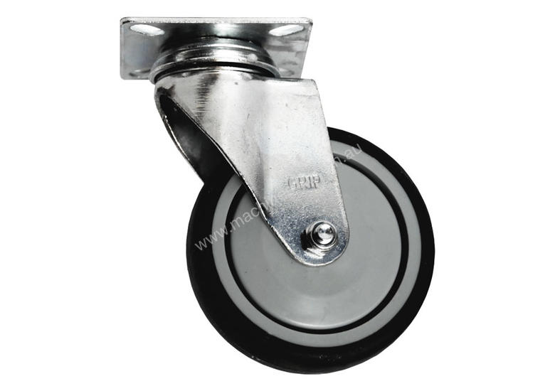 caption 42009 - GREY INSTITUTIONAL CASTOR(SWIVEL)