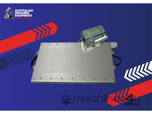 caption Axle Weigher: Light Weight + Heavy Duty Design