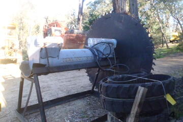 Rock Saw Detail Rock Tools DRT Stock RS56