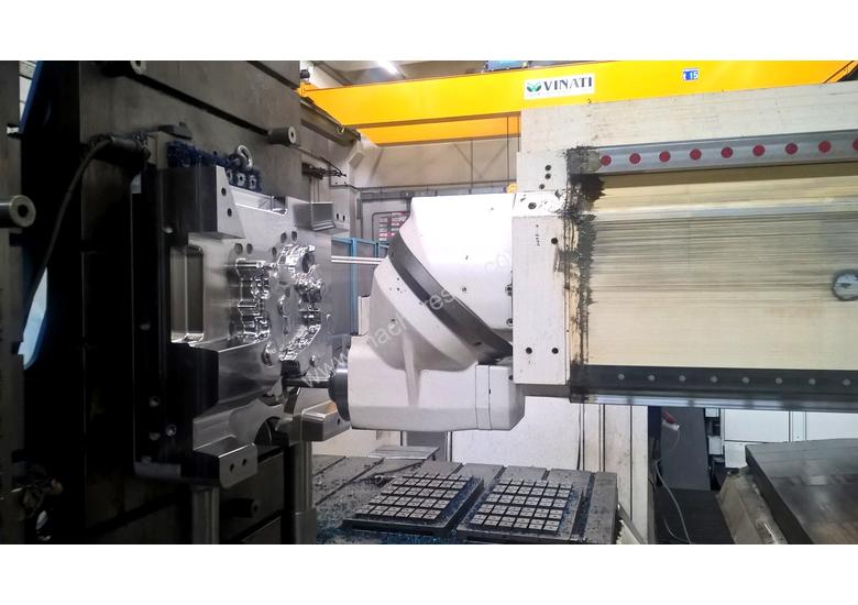 caption Sachman Frazer Traveling Column CNC Bed Mills