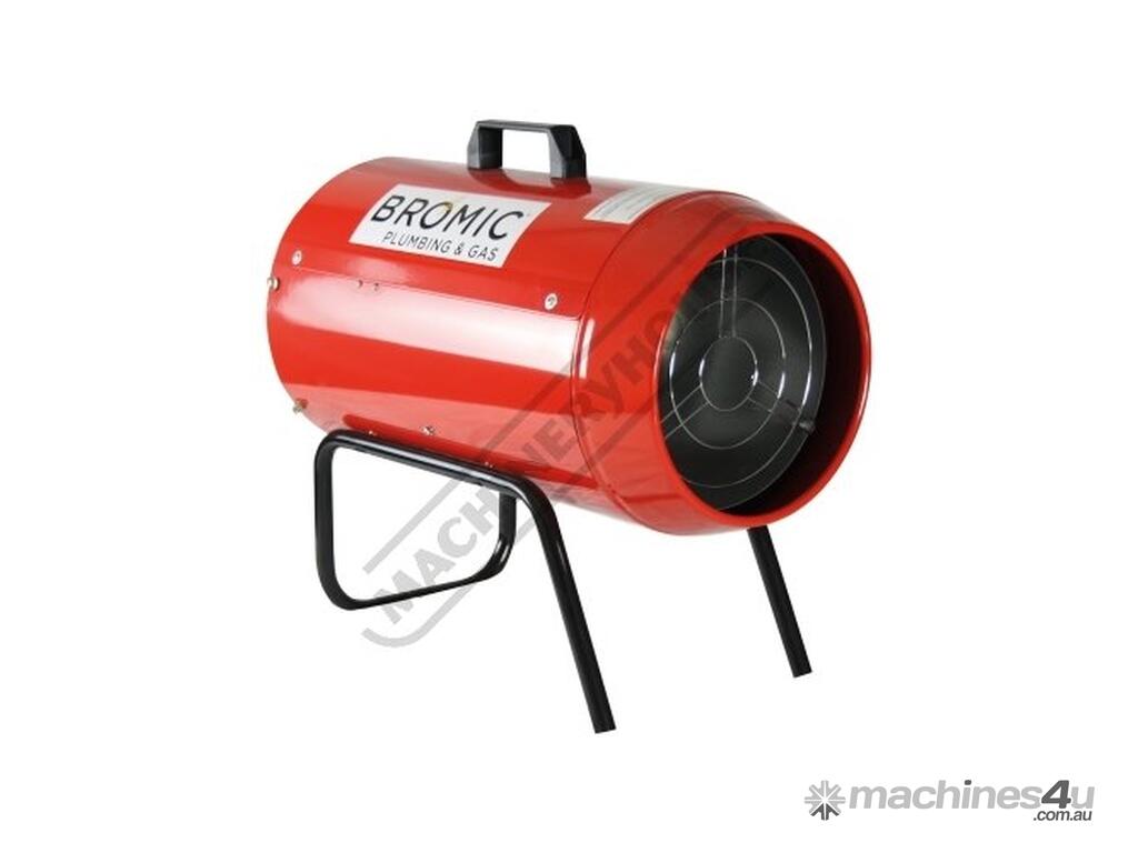New bromic HF15 LPG Portable Heater 54 MJ h Forced Air Convection