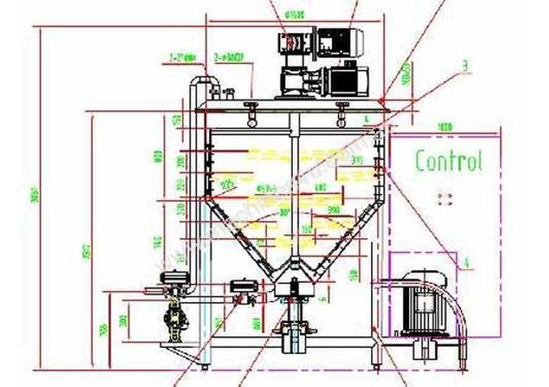 caption 2,000Ltr Mixing System