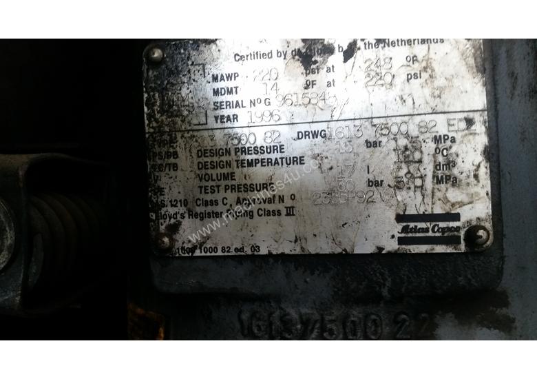 caption Compressor, Dryer & 2 Receivers