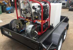 New Trailer mounted high pressure cleaner