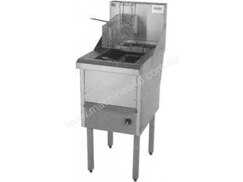 Complete WRF-1/22 Single Pan Fish and Chips Deep Fryer - 28 Liter Capacity