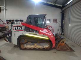 Takeuchi TL10 track loader with rippers and fork tines - picture0' - Click to enlarge