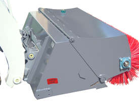 New Norm Engineering 1800mm Open Mouth Broom Attachment to suit Skid Steer - picture2' - Click to enlarge