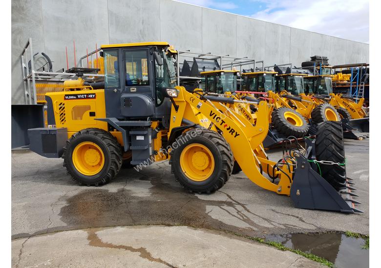 caption NEW VICTORY VL200XL WHEEL LOADER