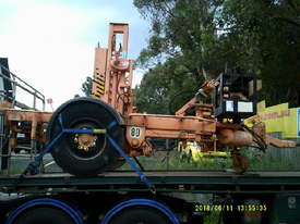4ton cable drum trailer , hyd self loader , drum drive , diesel powered , - picture0' - Click to enlarge