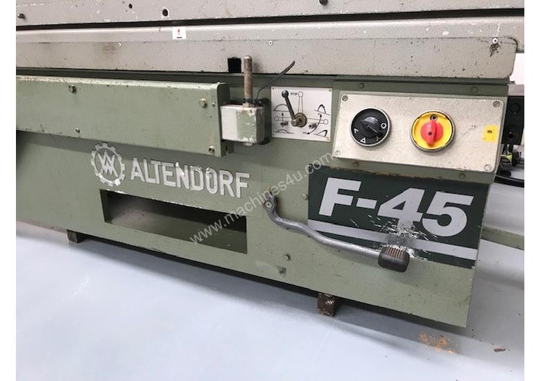 caption Altendorf F45 3.8M Panel Saw