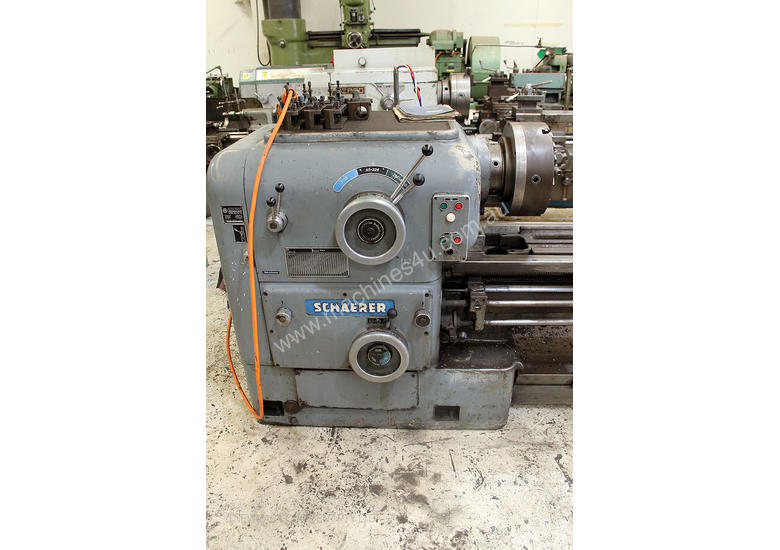 caption Schaerer UD 630 Centre Lathe