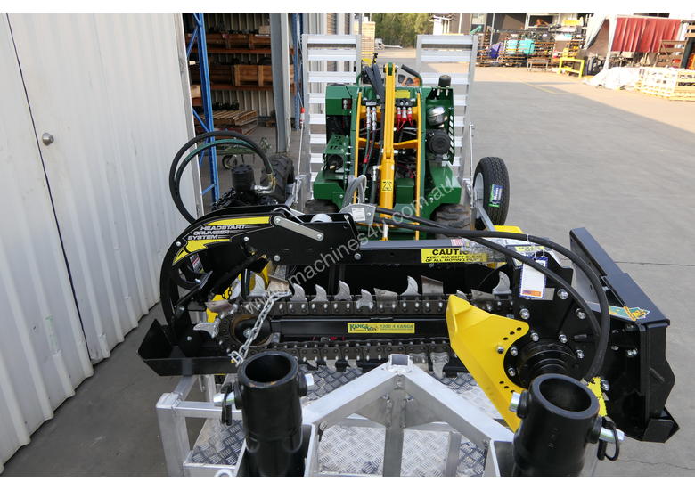 caption KANGA MINI LOADER BUSINESS ON A TRAILER PACKAGE 2.5T ALLOY