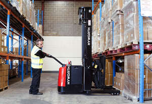 Hyworth 1.4T Walkie Reach Stacker Forklift - Own it from $113 per week!
