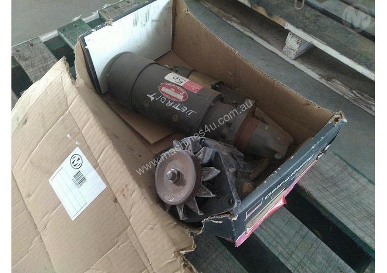 caption Assorted Box Starter Motor And Alternator