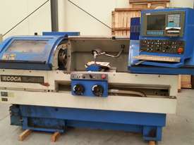 used cnc ecoca teach lathe - picture0' - Click to enlarge