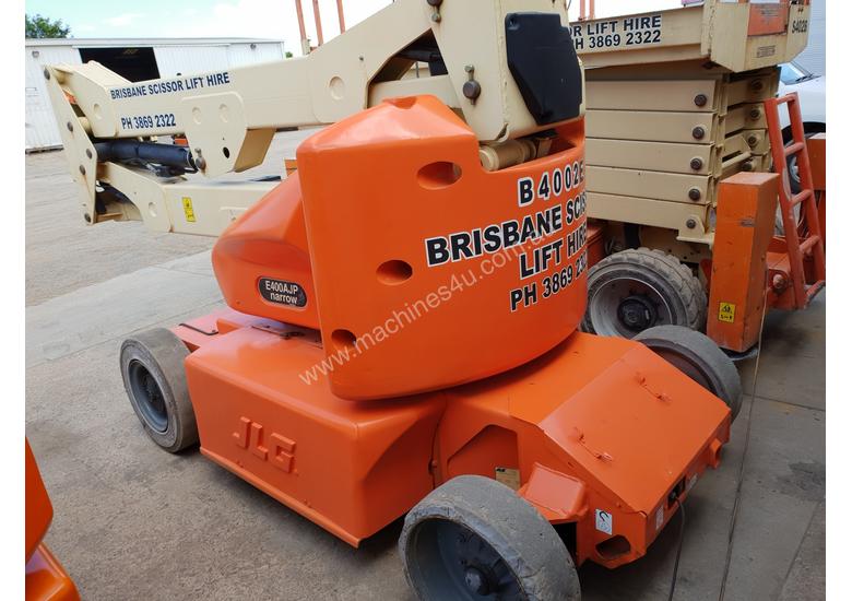 caption 40ft JLG electric boom lift 12 metres