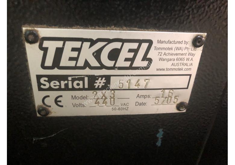caption Tekcel CNC Machine 3 Axis