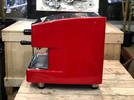 BOEMA DELUXE 1 GROUP RED ESPRESSO COFFEE MACHINE - picture2' - Click to enlarge