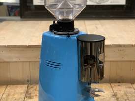 MAZZER ROBUR AUTOMATIC SKY BLUE ESPRESSO COFFEE GRINDER - picture0' - Click to enlarge