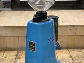 MAZZER ROBUR AUTOMATIC SKY BLUE ESPRESSO COFFEE GRINDER - picture1' - Click to enlarge
