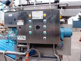 Twin Paddle Forberg Mixer, Capacity: 200Lt - picture2' - Click to enlarge