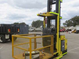2015 HYSTER R30XM3 REACH TRUCK ORDER PICKER FORKLIFT 100 HOURS   - picture0' - Click to enlarge