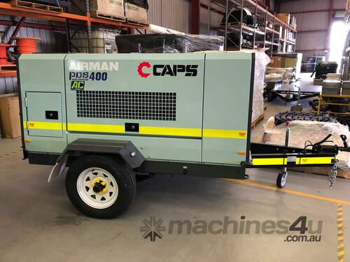 Airman Portable Diesel Air Compressor: PDS400SC-6B5-T - Hire