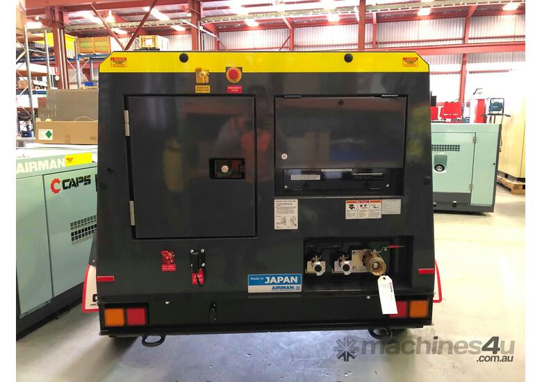 Airman Portable Diesel Air Compressor: PDS400SC-6B5-T - Hire