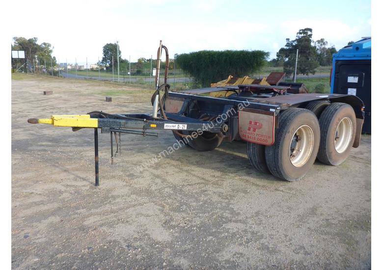 caption 2010 Howard Porter Bogie Axle Converter Dolly (L34) IN AUCTION