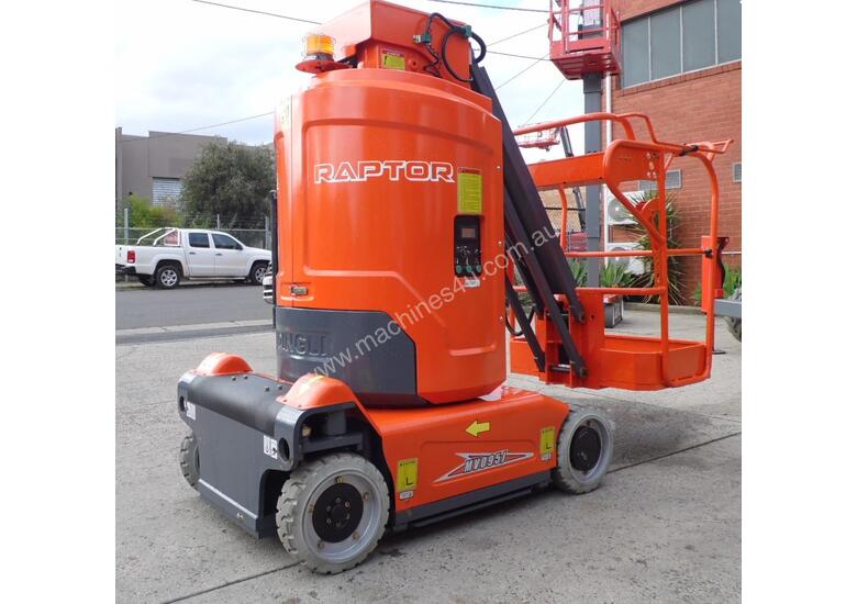 caption ACCESSWORX - DINGLI MV095J SERIES SELF PROPELLED MAST LIFT
