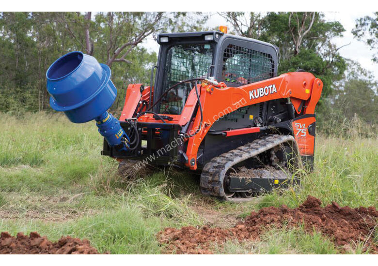 New 2020 himac Skid Steer Cement Mixer Bowl Skid Steer Cement Mixer in